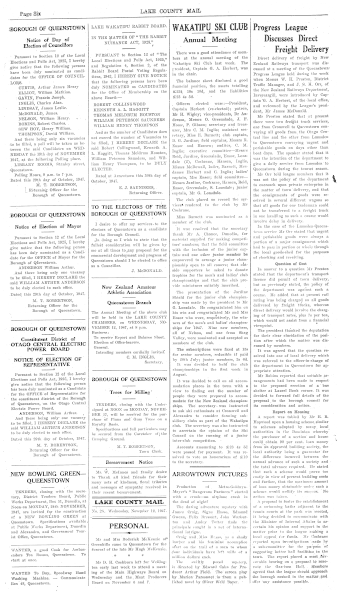 Issue page