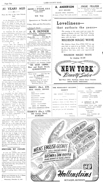 Issue page