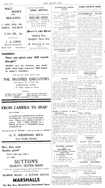 Issue page