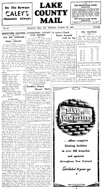 Issue page