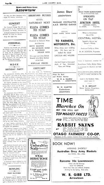 Issue page