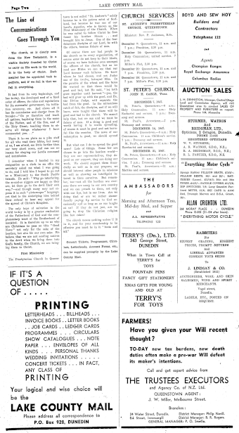 Issue page