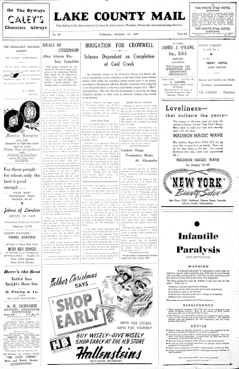 Issue page