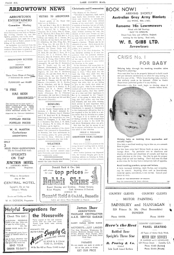 Issue page