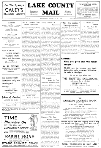 Issue page