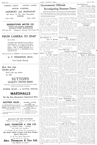 Issue page