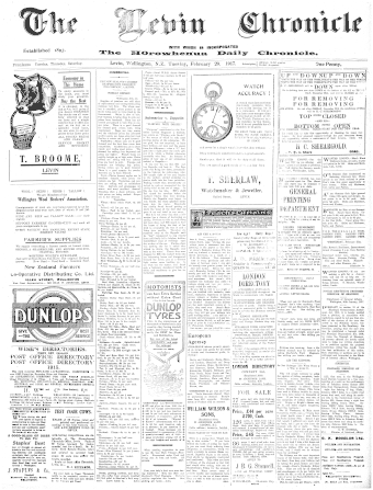 Issue page
