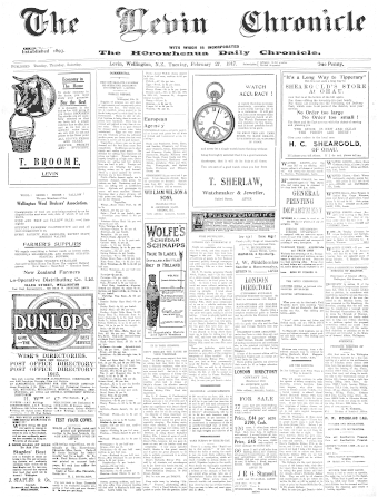 Issue page