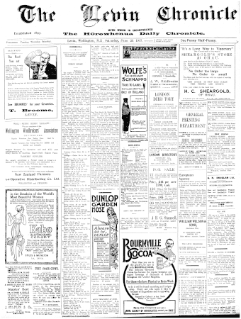Issue page