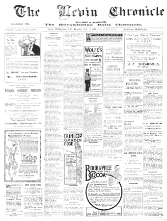 Issue page