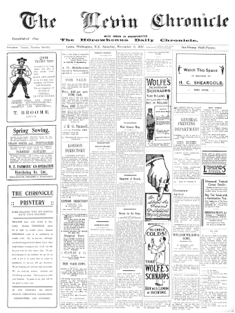 Issue page