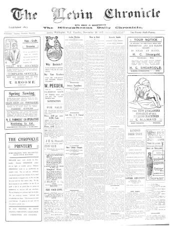 Issue page