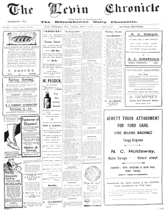 Issue page