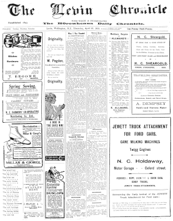 Issue page