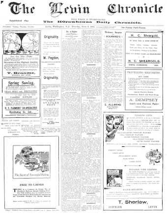 Issue page