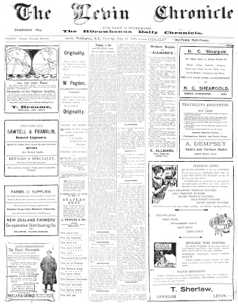 Issue page