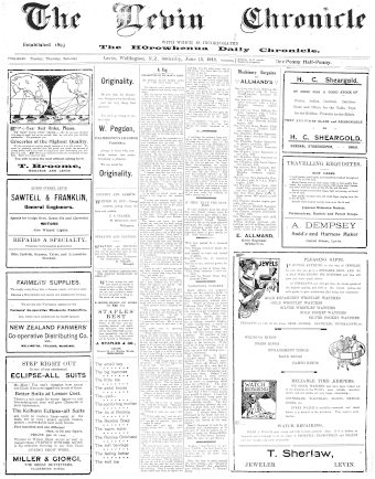 Issue page