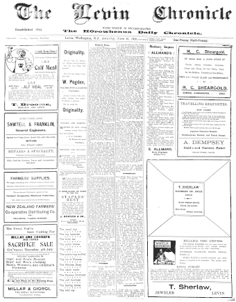 Issue page