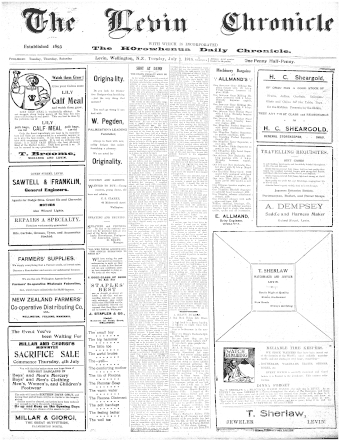 Issue page
