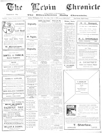 Issue page