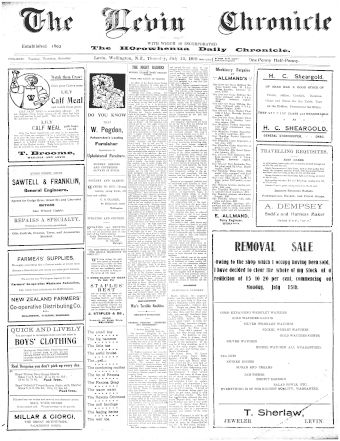 Issue page