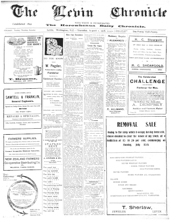 Issue page