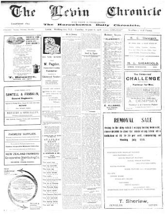 Issue page