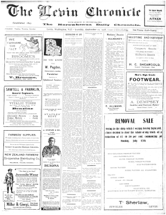 Issue page