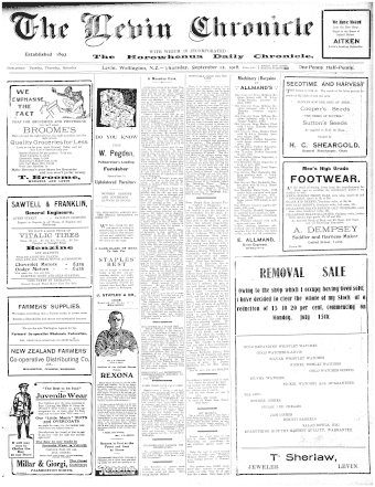 Issue page