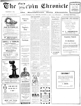 Issue page