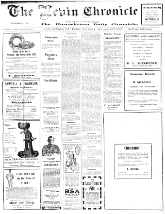 Issue page