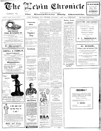 Issue page