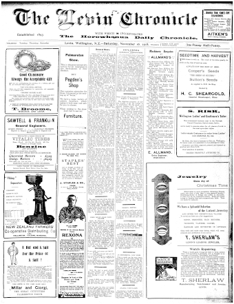 Issue page