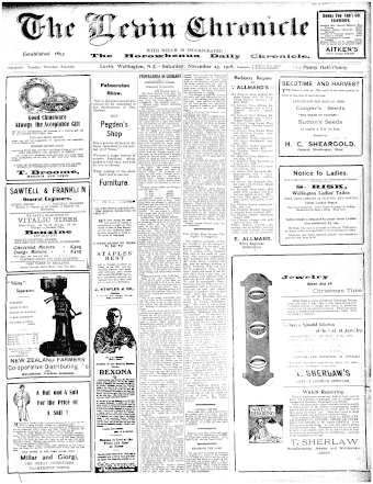 Issue page