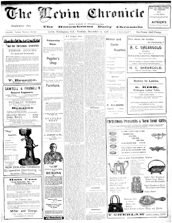 Issue page