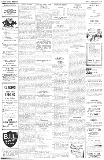 Issue page