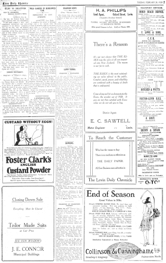 Issue page