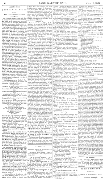 Issue page