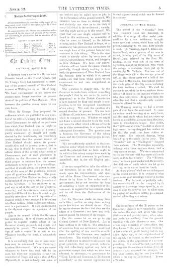 Issue page
