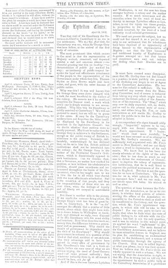 Issue page