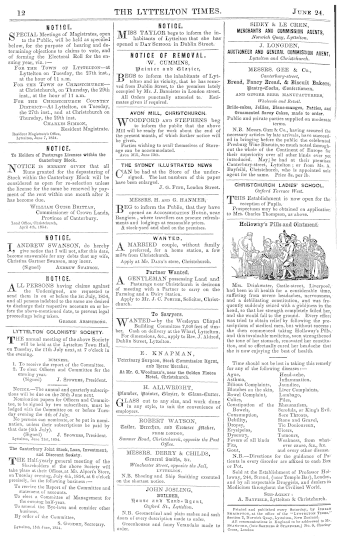 Issue page