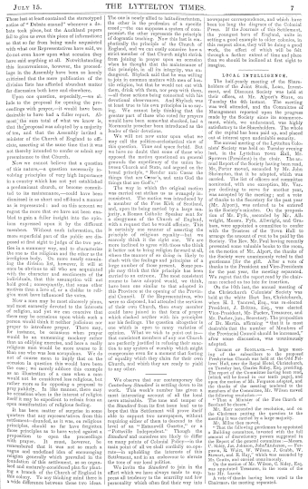 Issue page