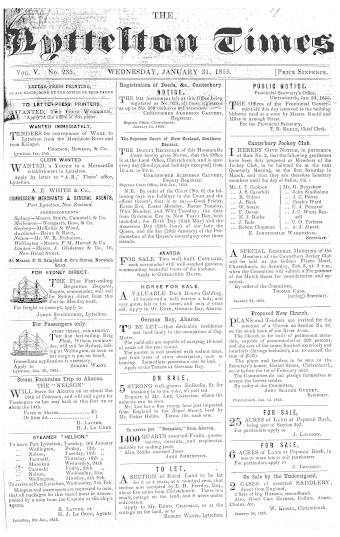 Issue page