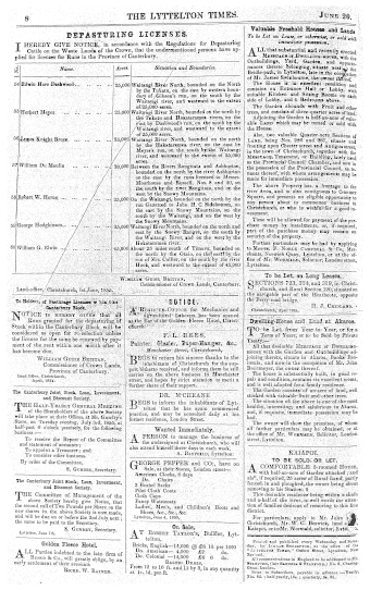 Issue page