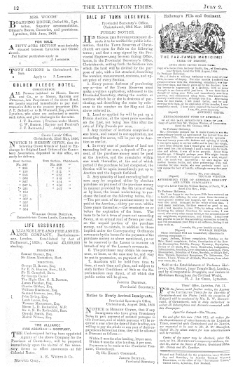Issue page