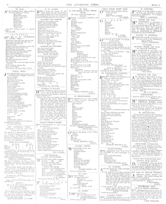 Issue page