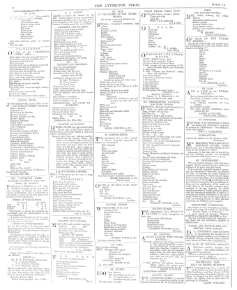 Issue page