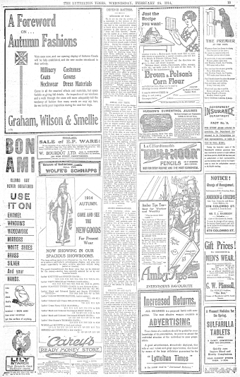 Issue page