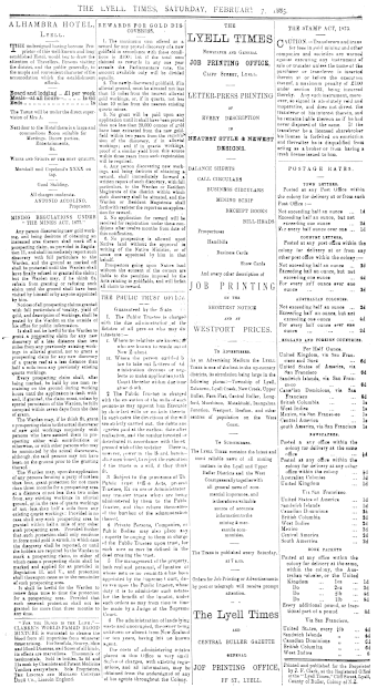 Issue page