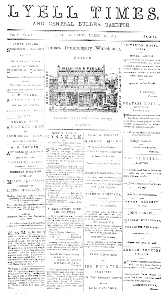 Issue page